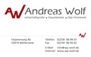 Andreas Wolf - Wirtschaftspr�fer